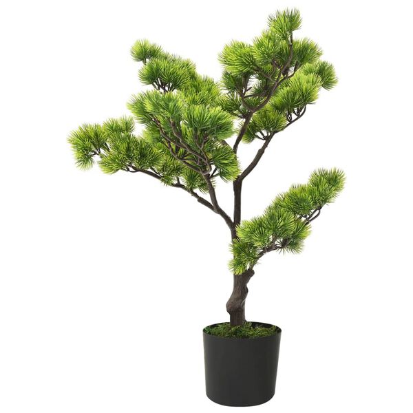 vidaXL Artificial Pinus Bonsai with Pot 60 cm Green