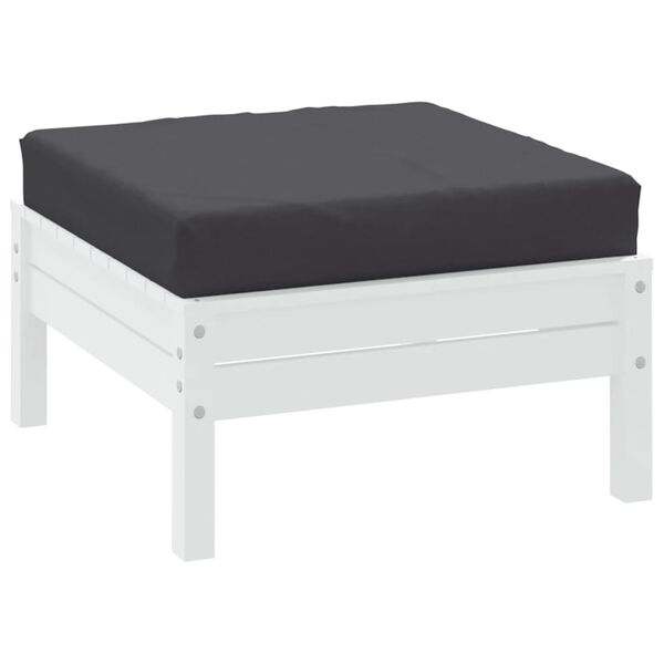 vidaXL Pallet Cushion Anthracite 60x60x6 cm Oxford Fabric