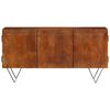 vidaXL Sideboard 110x35x56 cm Solid Wood Mango