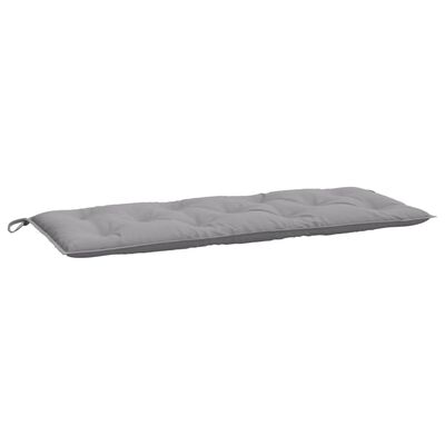 vidaXL Garden Bench Cushions 2pcs Grey 120x50x7cm Oxford Fabric