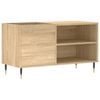 vidaXL Record Cabinet Sonoma Oak 85x38x48 cm Engineered Wood