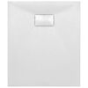 vidaXL Shower Base Tray SMC White 90x70 cm