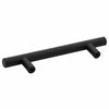 vidaXL Cabinet Handles 10 pcs Black 96 mm Stainless Steel