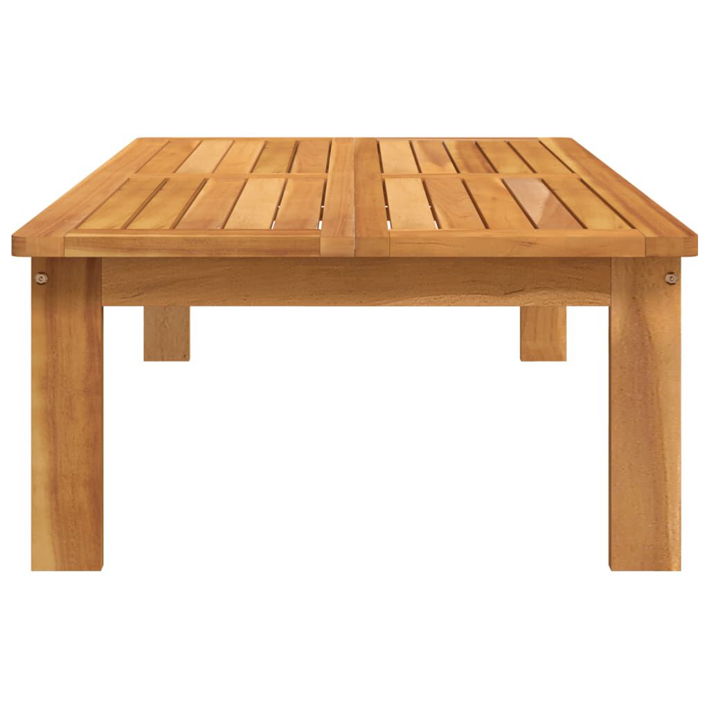 vidaXL Garden Table 100x60x30 cm Solid Wood Acacia