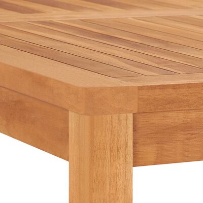 vidaXL 5 Piece Garden Dining Set Solid Teak Wood