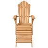 vidaXL Garden Adirondack Chairs 2 pcs Brown 77 x 137 x 95 cm