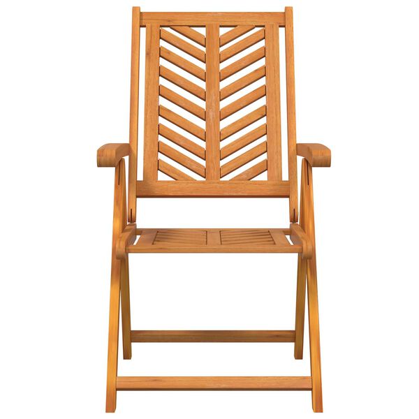 vidaXL Reclining Garden Chairs 4 pcs Solid Wood Acacia