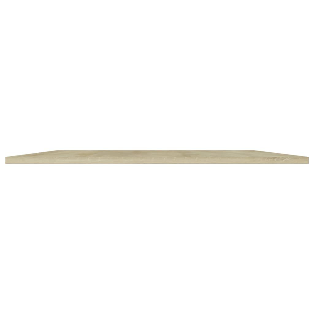 vidaXL Bookshelf Boards 4 pcs Sonoma Oak 100x50x1.5 cm Engineered Wood