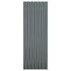 vidaXL Roof Panels 12 pcs Galvanised Steel Anthracite 100x36 cm