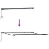 vidaXL Awning Manual Anthracite 4 x 3 m Metal