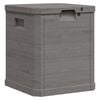vidaXL Garden Storage Box 90 L Brown