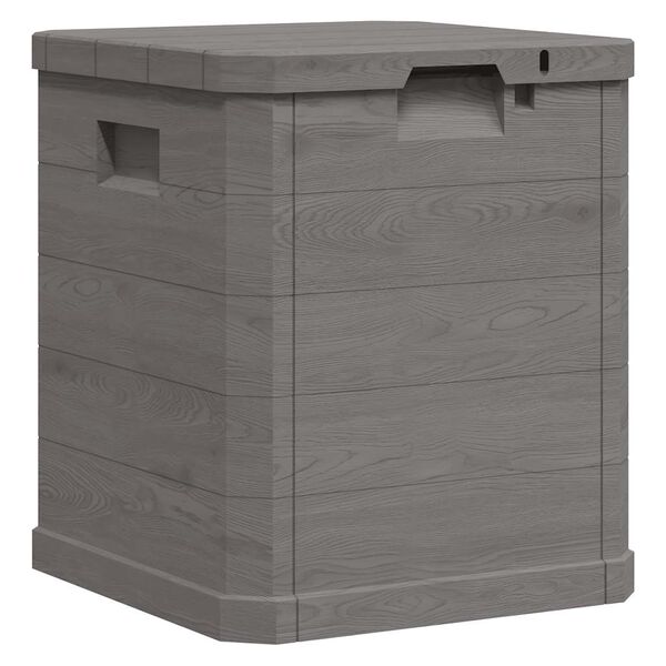 vidaXL Garden Storage Box 90 L Brown