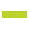 vidaXL Garden Bench Cushion Bright Green 180x50x7 cm Oxford Fabric