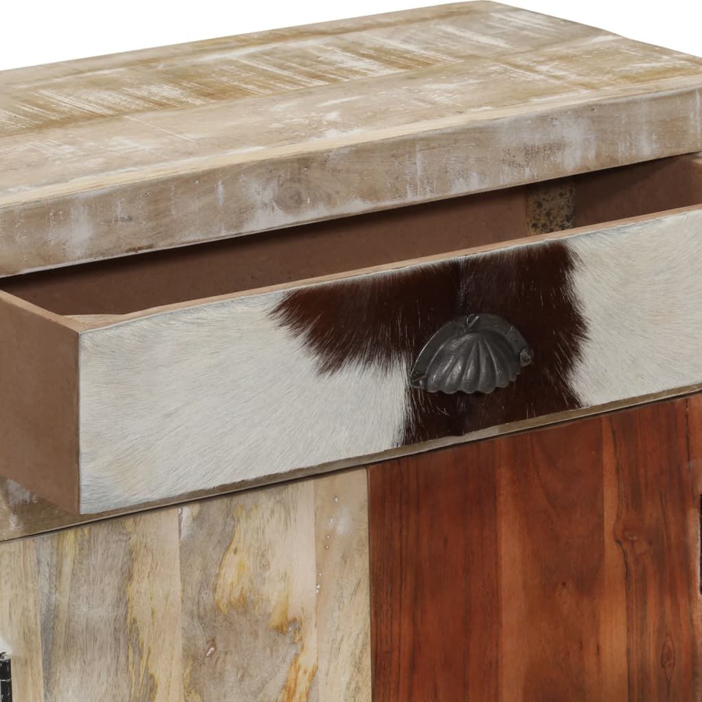 vidaXL Sideboard 60x30x75 cm Solid Mango Wood