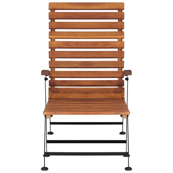vidaXL Outdoor Deck Chair Solid Wood Acacia