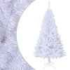 vidaXL Artificial Christmas Tree with Thick Branches White 120 cm PVC