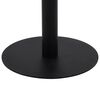 vidaXL Bistro Table Dark Brown 80 cm MDF