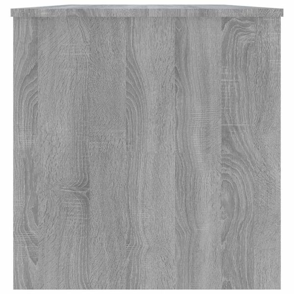 vidaXL Coffee Table Grey Sonoma 102x50x52.5 cm Engineered Wood