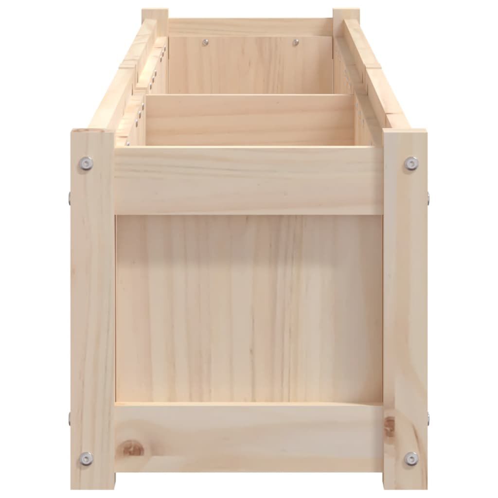vidaXL Garden Planter 180x31x31 cm Solid Wood Pine