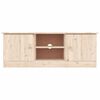 vidaXL TV Cabinet ALTA 112x35x41 cm Solid Wood Pine