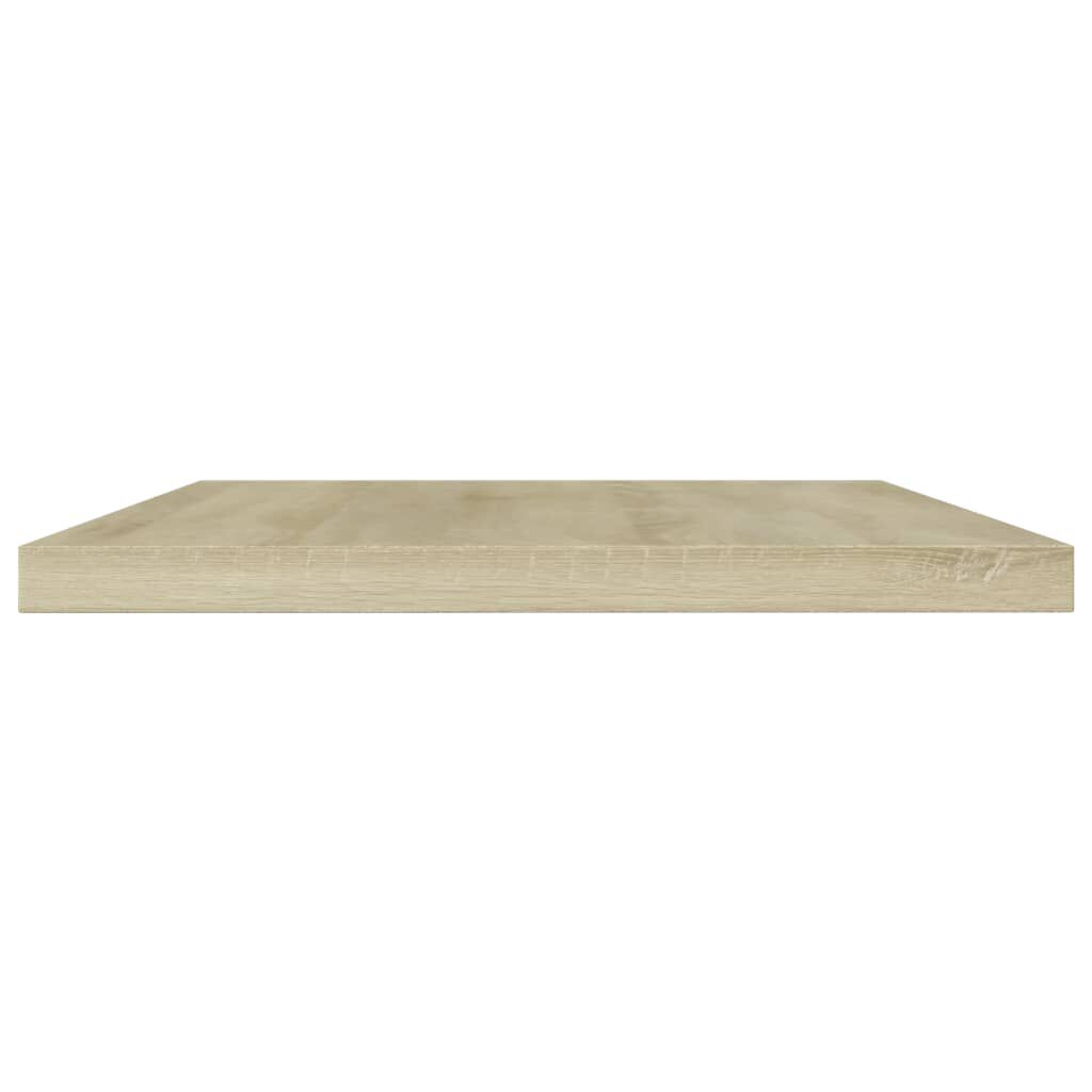 vidaXL Bookshelf Boards 4 pcs Sonoma Oak 60x10x1.5 cm Engineered Wood