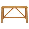 vidaXL 5 Piece Garden Dining Set Solid Acacia Wood