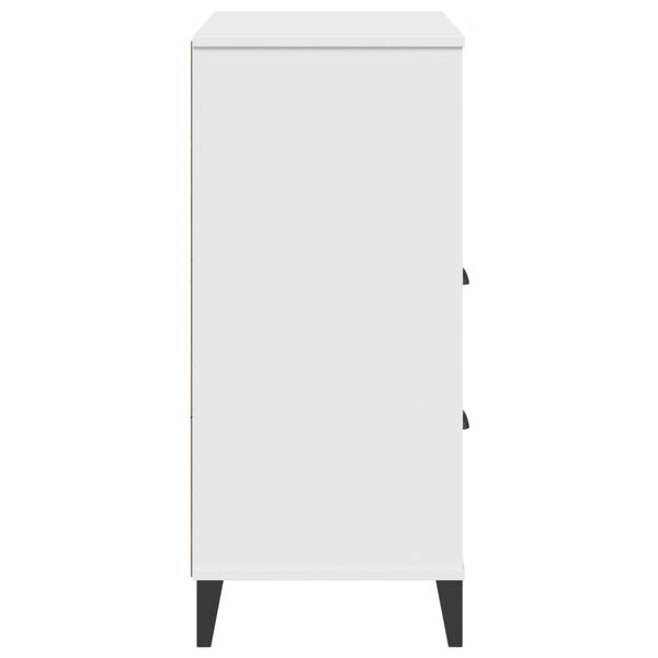 vidaXL Bookcase VIKEN White 80x40x90 cm Engineered Wood