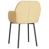 vidaXL Dining Chairs 2 pcs Cream Velvet