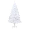 vidaXL Artificial Pre-lit Christmas Tree with Thick Branches White 240 cm