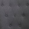 vidaXL Dining Chairs with Armrests 6 pcs Dark Grey Fabric