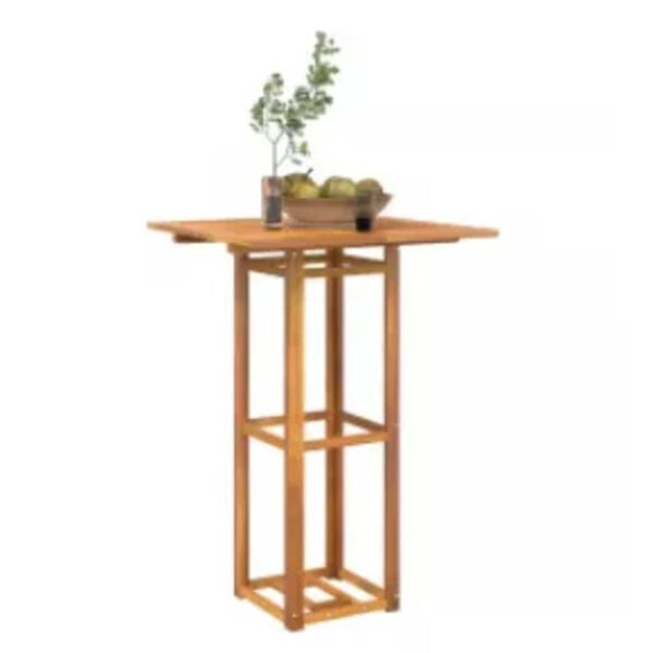 vidaXL Bistro Table 75x75x110 cm Solid Wood Acacia