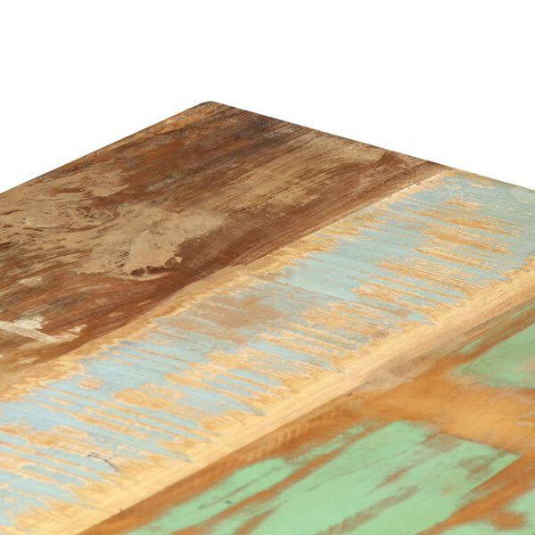 vidaXL Dining Table 120x60x76 cm Solid Reclaimed Wood
