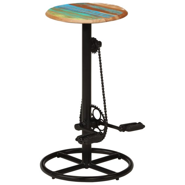 vidaXL Bar Chairs 2 pcs Solid Reclaimed Wood