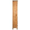 vidaXL Freestanding Bathroom Cabinet Solid Pinewood 48x32x170 cm