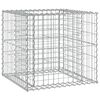vidaXL Garden Bench with Gabion Basket Solid Wood Douglas