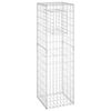vidaXL Gabion Basket Posts 2 pcs 40x40x140 cm Iron