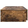 vidaXL Bed Drawers Smoked Oak 80 x 36.5 x 16.5 cm Engineered Wood