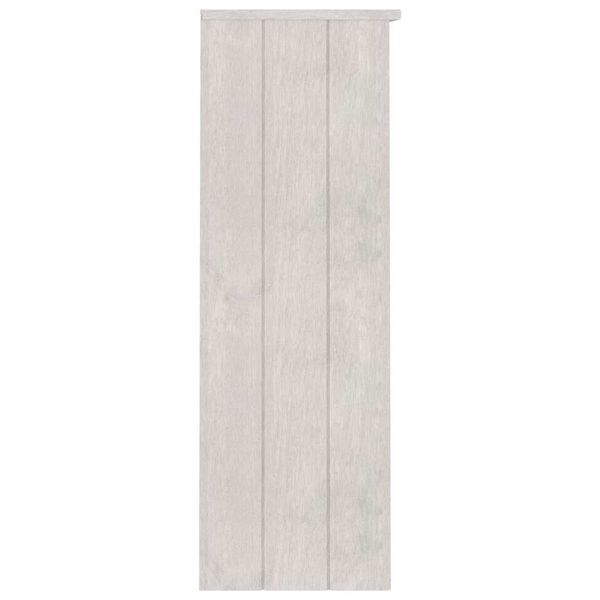 vidaXL Top for Highboard HAMAR White 85x35x100 cm Solid Wood Pine