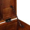 vidaXL Storage Trunk 110x35x41 cm Solid Acacia Wood