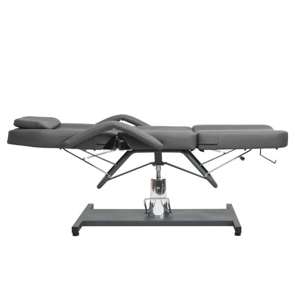 vidaXL Massage Table Grey 180x62x(87-112) cm