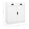 vidaXL Office Cabinet White 90x40x102 cm Steel