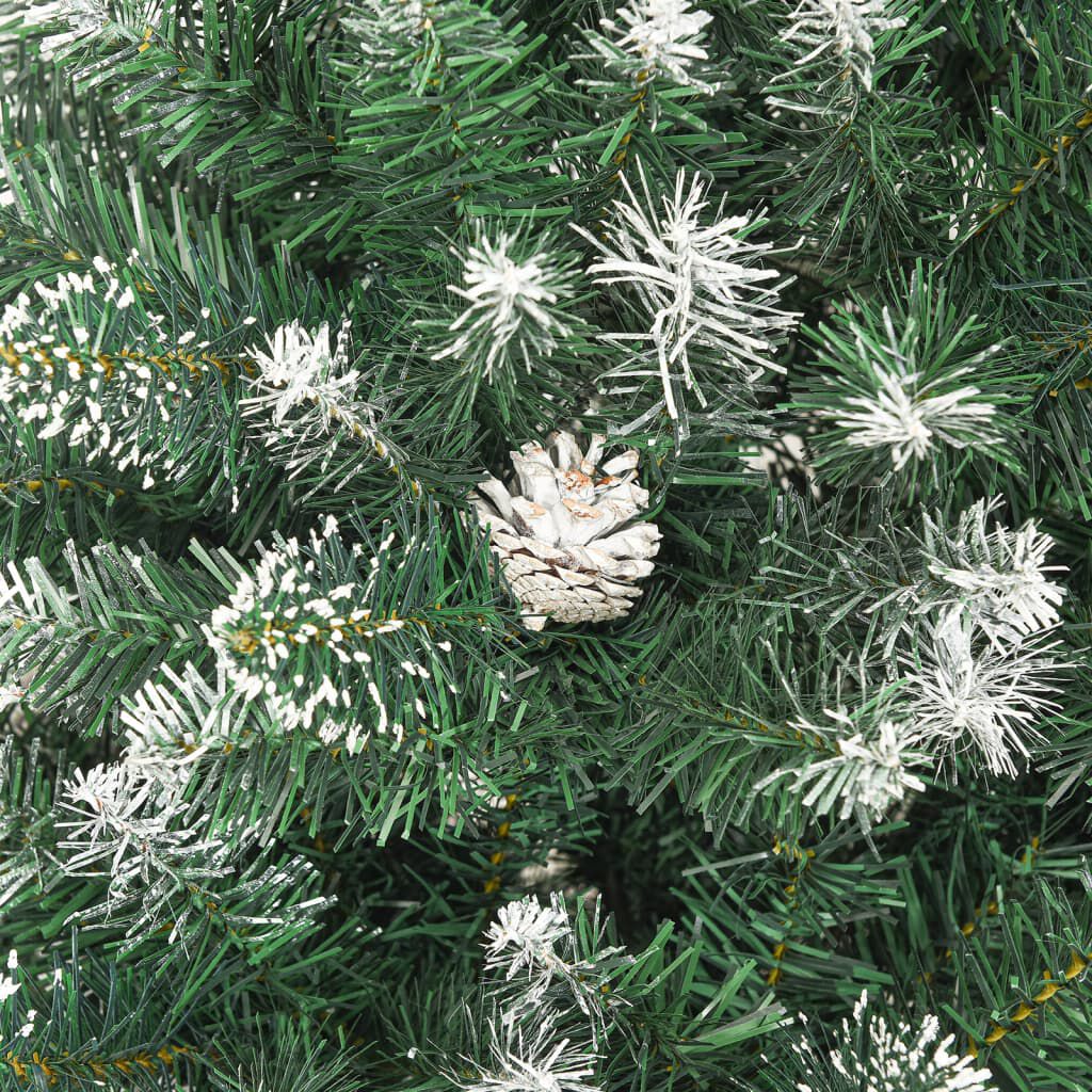 vidaXL Artificial Christmas Tree with Stand 120 cm PVC