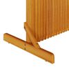 vidaXL Privacy Screen Brown 79.5 x 50 x 110 cm Solid Acacia Wood