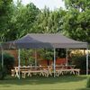 vidaXL Folding Pop-up Partytent 3x6 m Anthracite