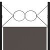 vidaXL 3-Panel Room Divider Anthracite 120x180 cm