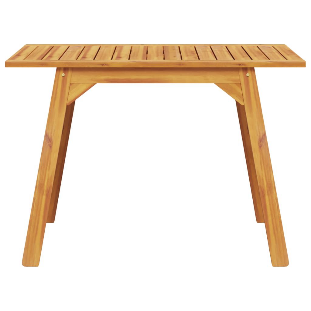 vidaXL Garden Dining Table 110x56x75 cm Solid Wood Acacia