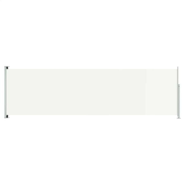 vidaXL Patio Retractable Side Awning 180x600 cm Cream