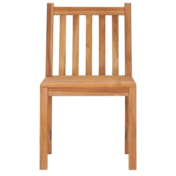 vidaXL 7 Piece Garden Dining Set 150x90 cm Solid Teak Wood