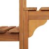 vidaXL Hot Tub Surround Brown 230 x 230 cm Solid acacia wood