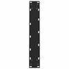 vidaXL Dining Table Legs Black 2 pcs 60x(72-73) cm Steel